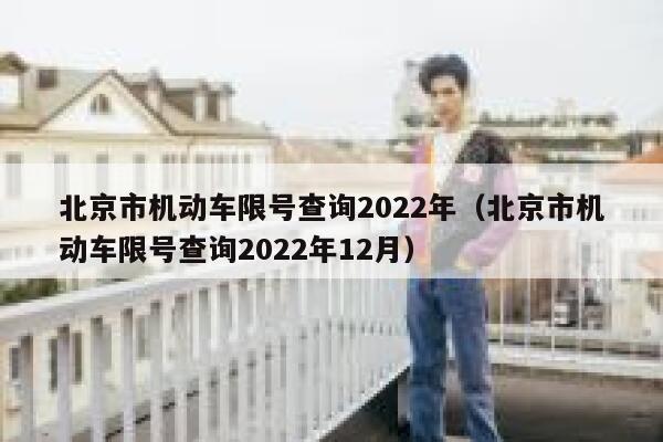 北京市机动车限号查询2022年(北京市机动车限号查询2022年12月) 第1张 北京市机动车限号查询2022年(北京市机动车限号查询2022年12月) 第1张